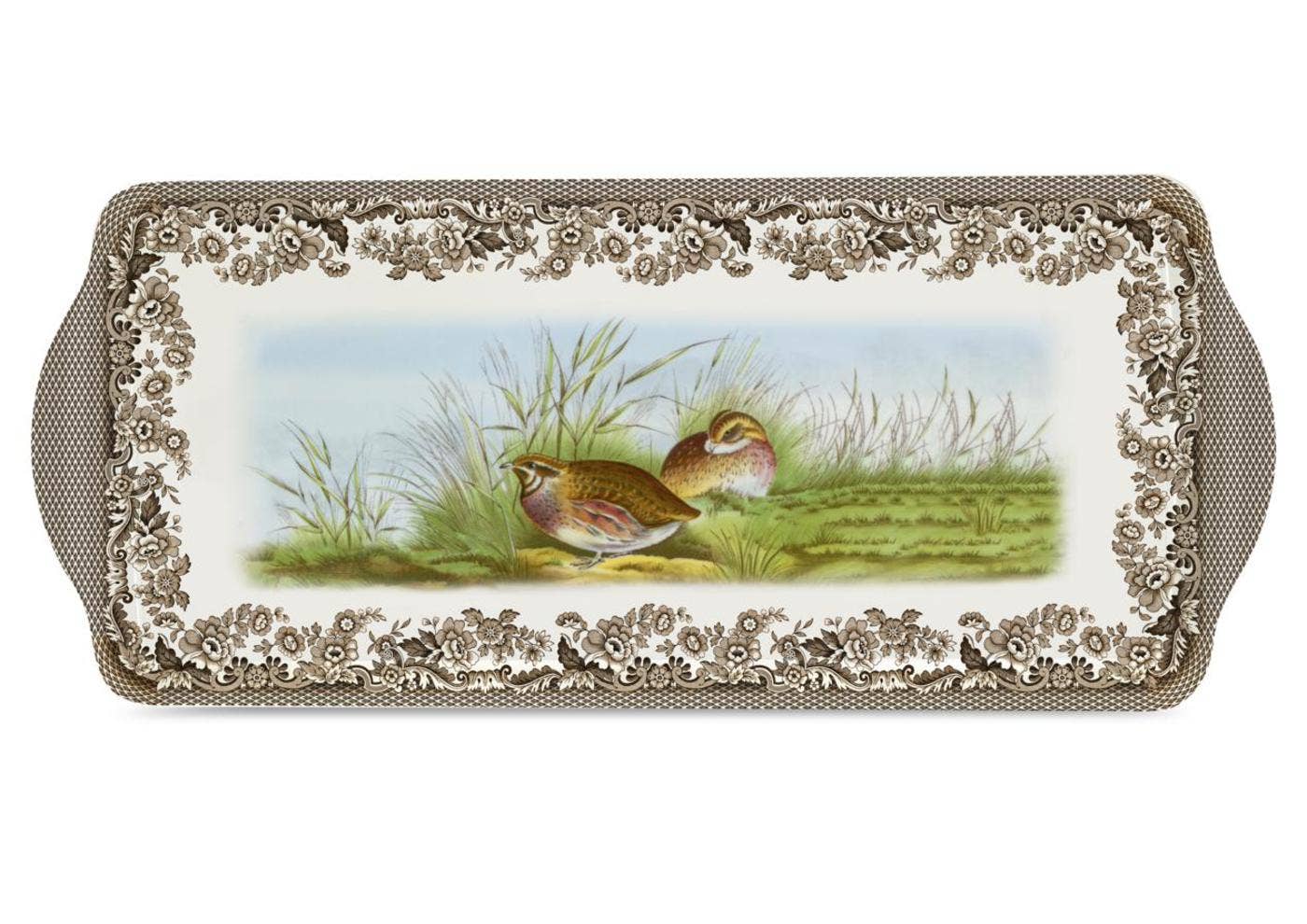 Spode Woodland Sandwich Tray: Melamine / Woodland - Edwina Alexis