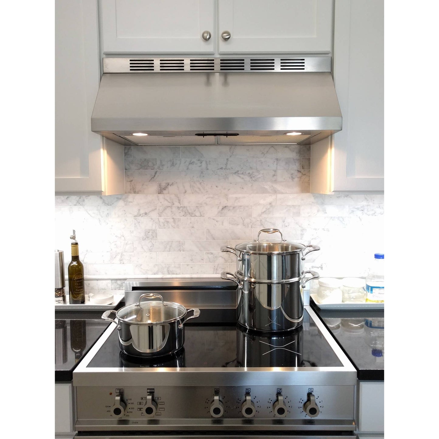 Stainless Steel Ceramic Nonstick 10pc Cookware Set PTFE Free: Housewarming - Edwina Alexis