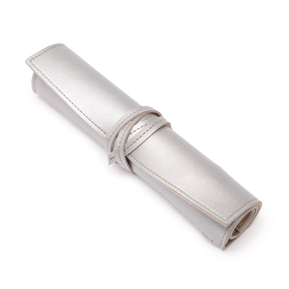 Croft Avenue Luna Travel Jewelry Roll: Navy-3046 - Edwina Alexis