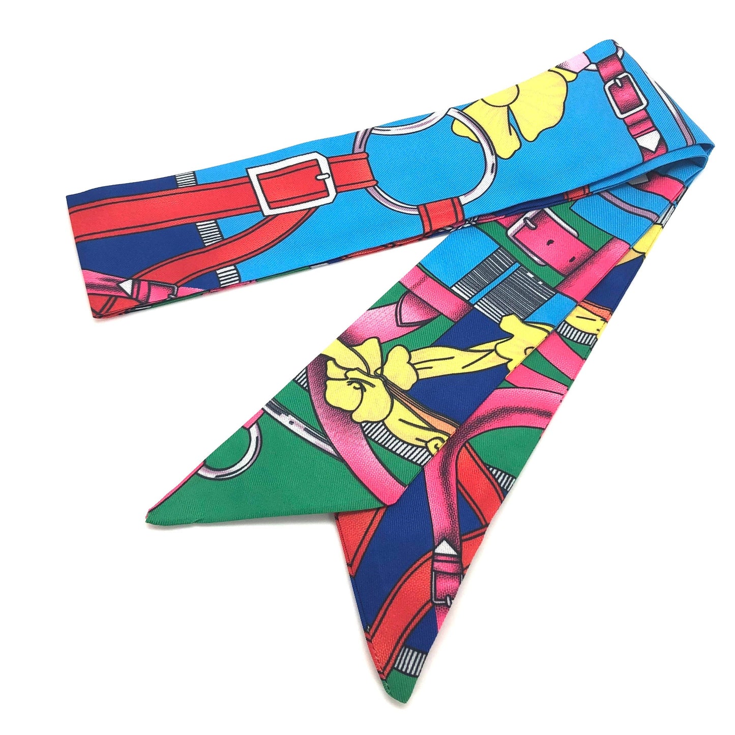 Flowers & Reins Scarf Collection: Plum & Green - Edwina Alexis