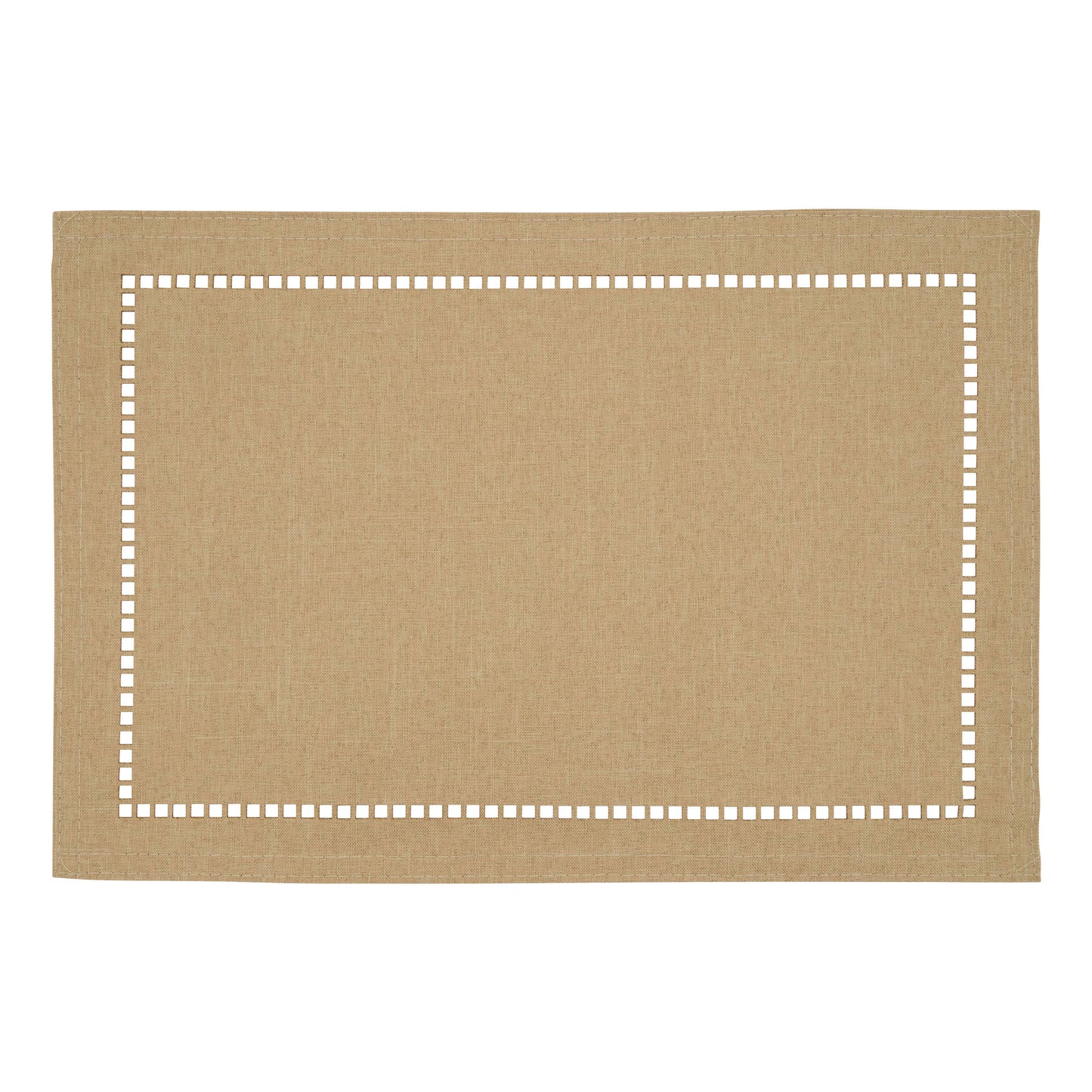 Laser-Cut Hemstitch Placemat: Navy Blue / 13"x19" - Edwina Alexis