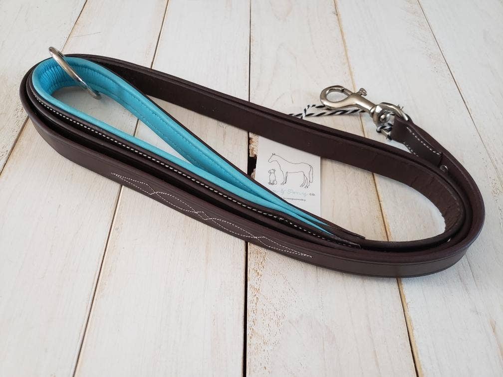 The Derby Leash: Havana With Navy - Edwina Alexis