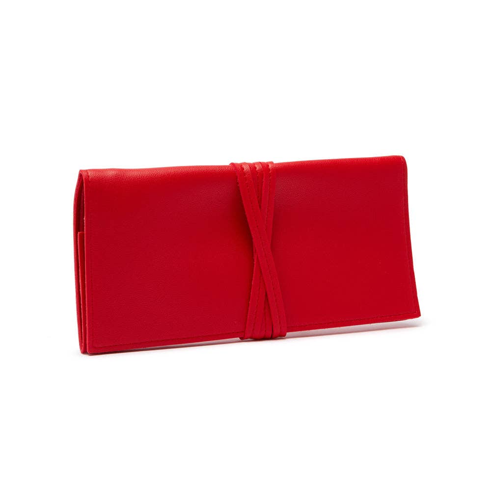 Croft Avenue Luna Travel Jewelry Roll: Navy-3046 - Edwina Alexis