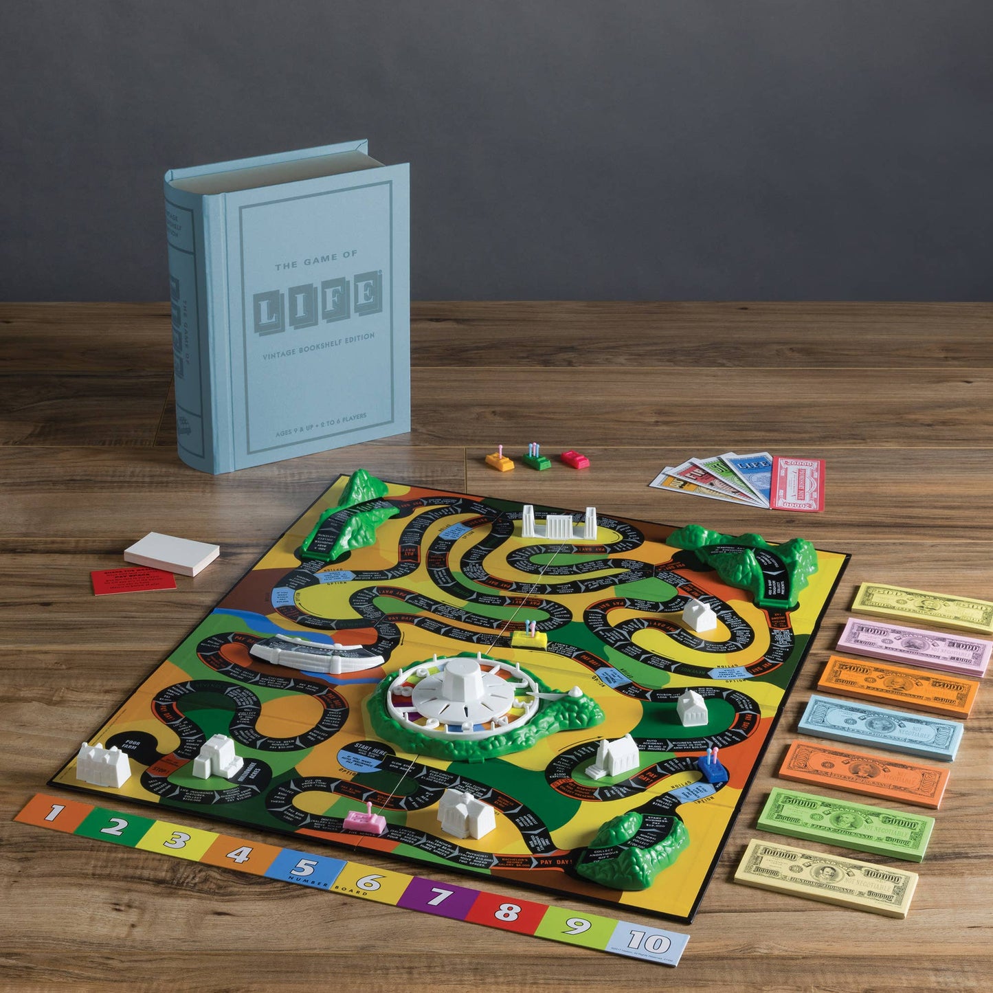 The Game of Life Vintage Bookshelf Edition - Edwina Alexis