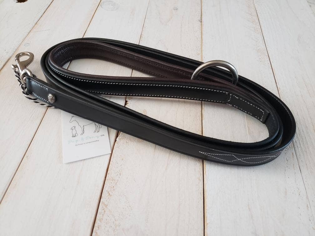 The Derby Leash: Havana With Navy - Edwina Alexis