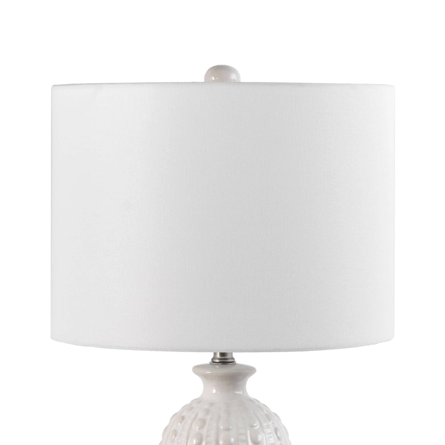 Flint 30" Ceramic Table Lamp: Navy / 100% Ceramic / 30" H x 15" W x 15" D - Edwina Alexis