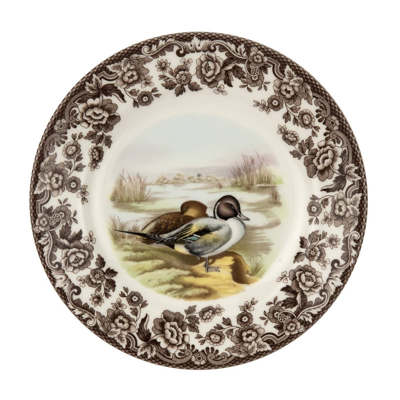 Spode Woodland Salad Plate 8 Inch (Pintail) - Edwina Alexis