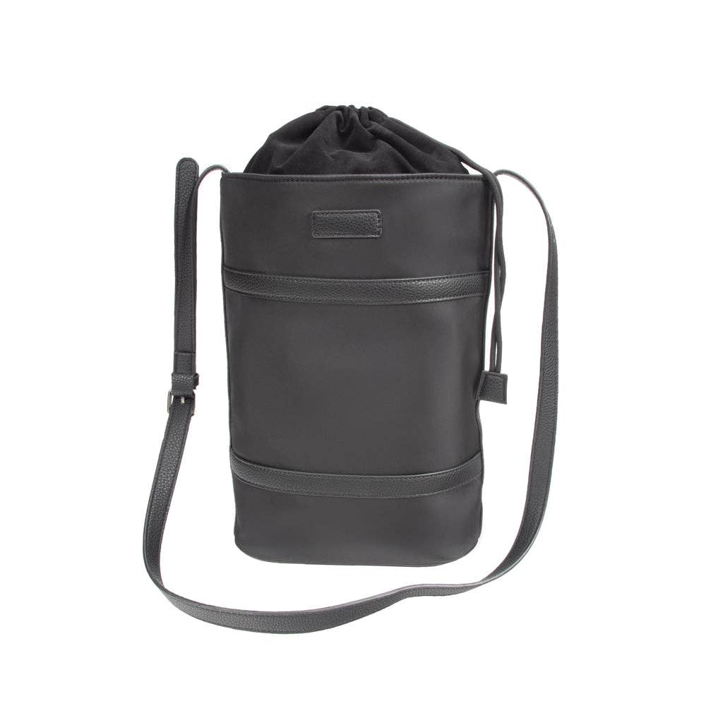 Morrison Double Wine Bag: 3588 - Charcoal - Edwina Alexis