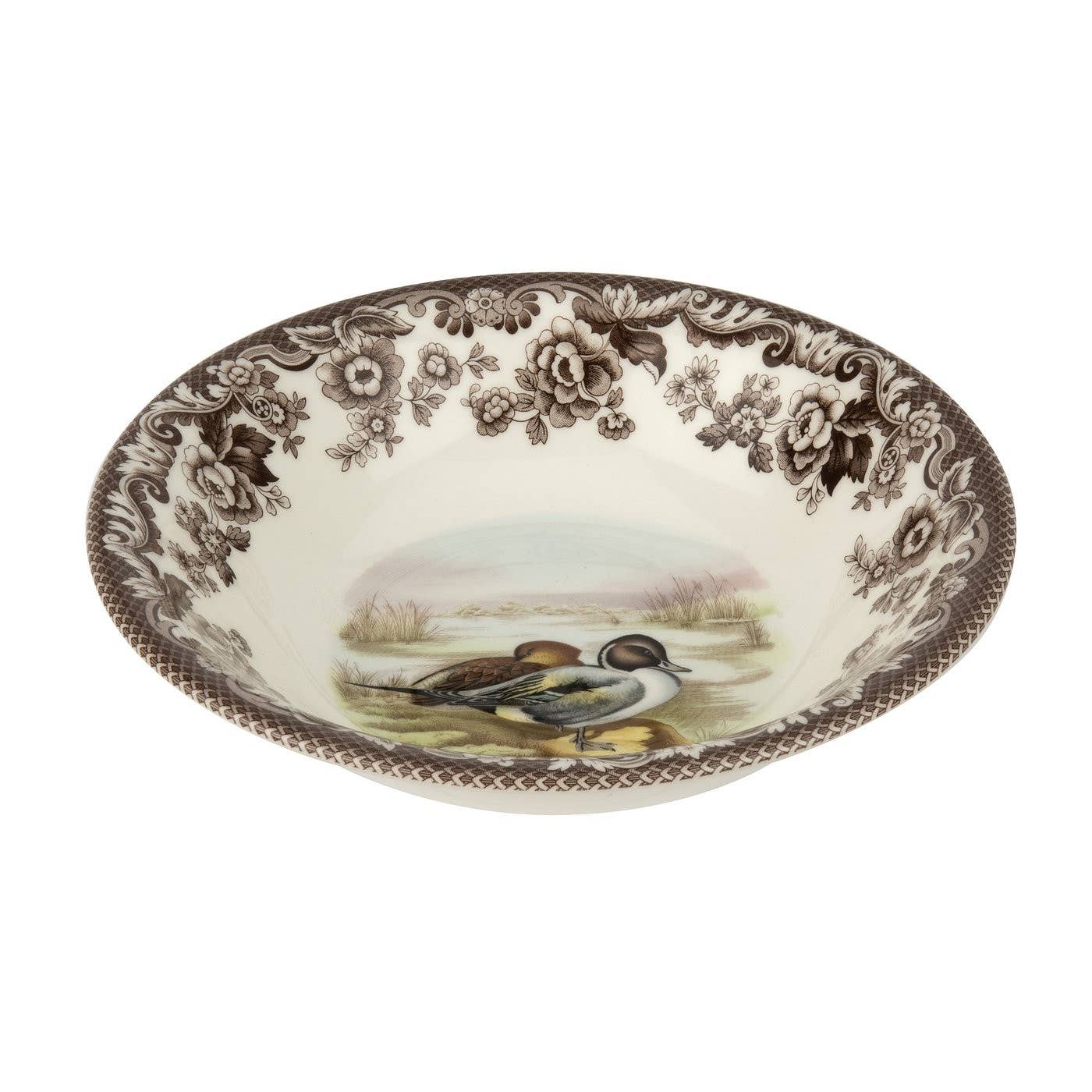 Spode Woodland Ascot Cereal Bowl 8 Inch (Pintail) - Edwina Alexis