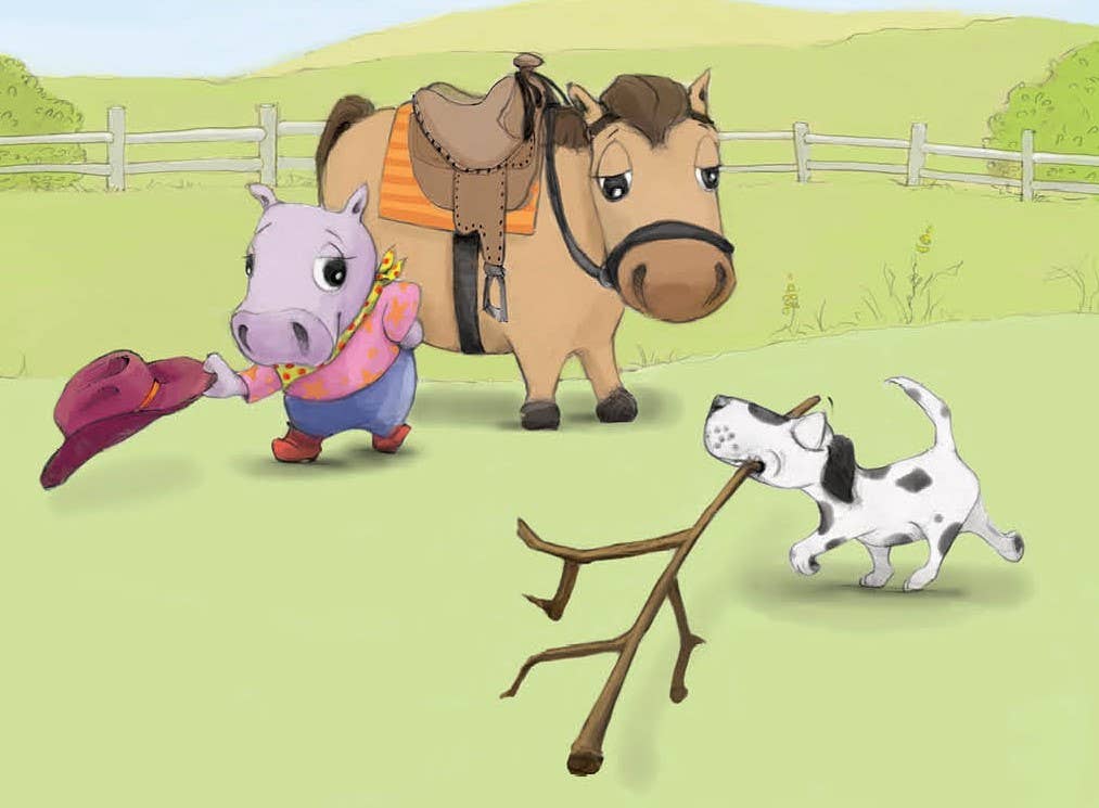 Little Buckaroo and Lou Board Book