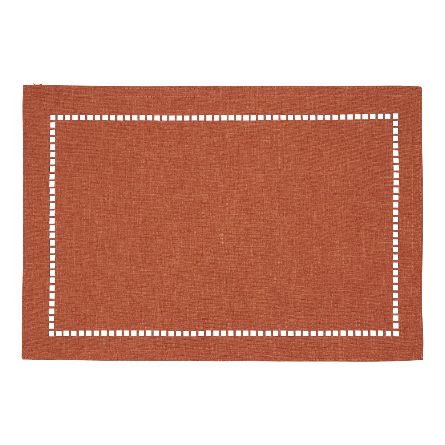 Laser-Cut Hemstitch Placemat: Navy Blue / 13"x19" - Edwina Alexis