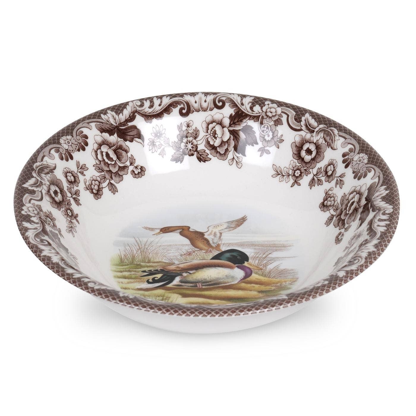 Spode Woodland Collection Ascot 8 Inch Cereal Bowl Mallard - Edwina Alexis