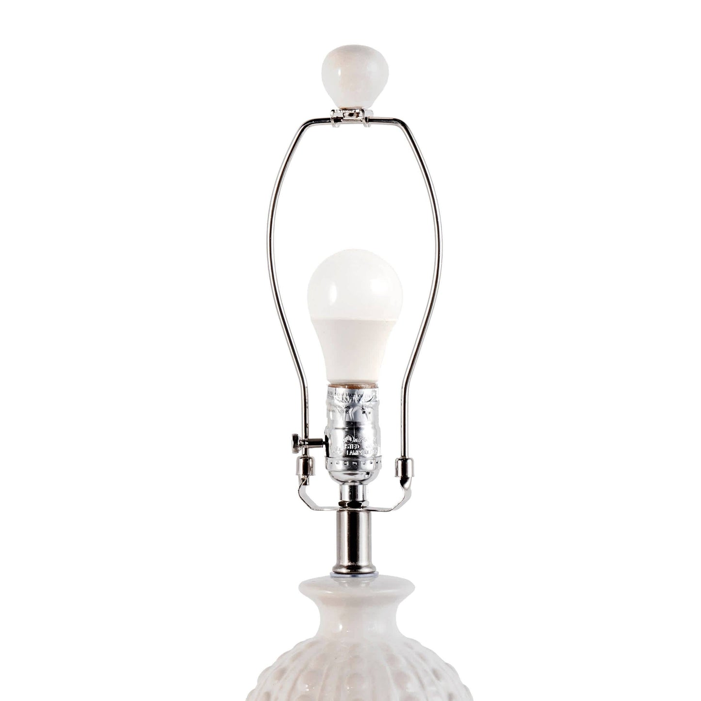 Flint 30" Ceramic Table Lamp: Navy / 100% Ceramic / 30" H x 15" W x 15" D - Edwina Alexis