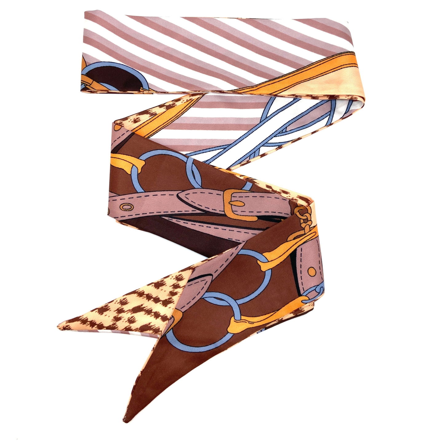 Tack & Tie Scarf Collection: Pink - Edwina Alexis