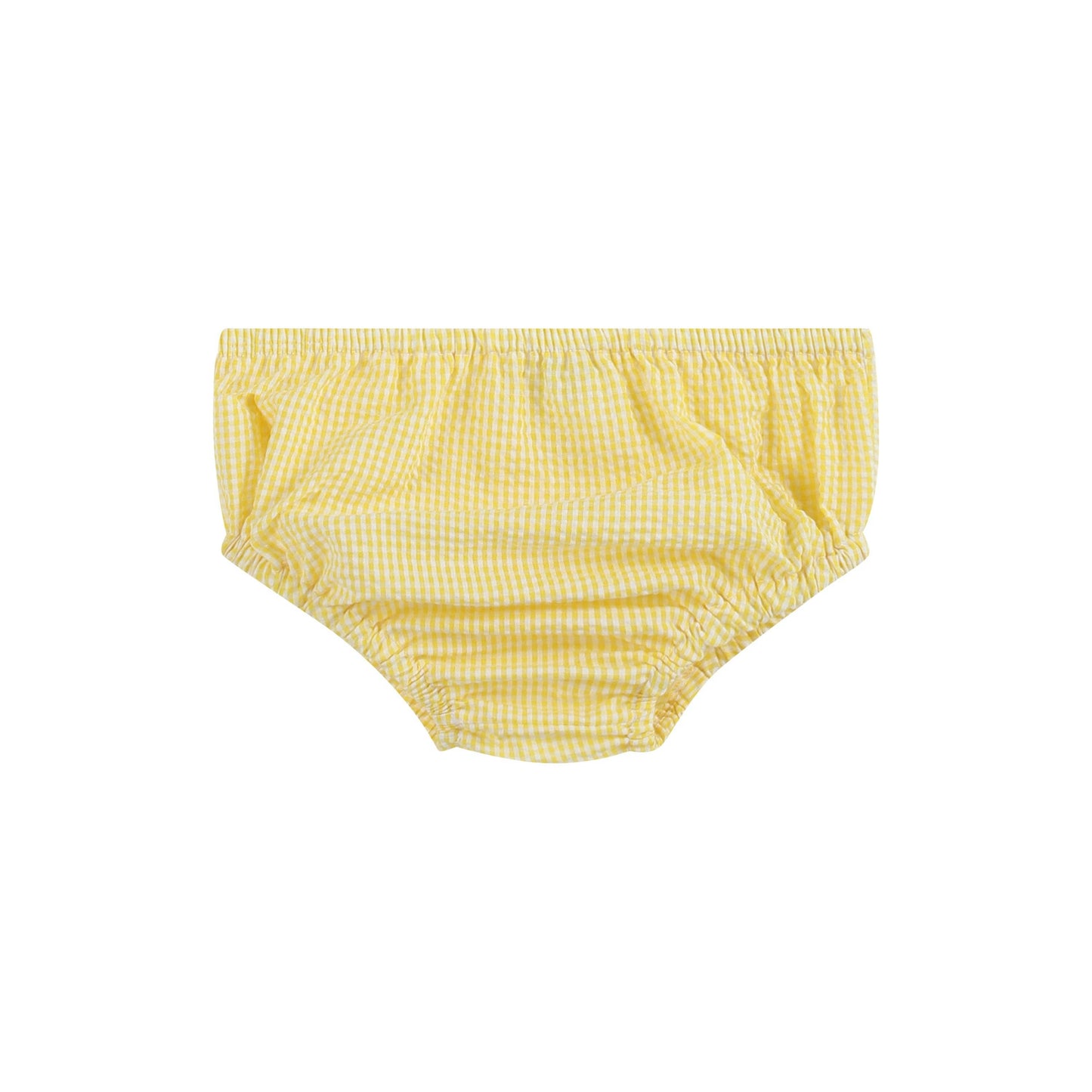 Yellow Lemon Dress and Panty Cover Set: 12-18M