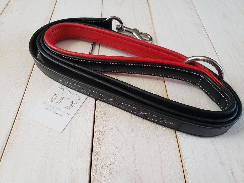 The Derby Leash: Havana With Navy - Edwina Alexis