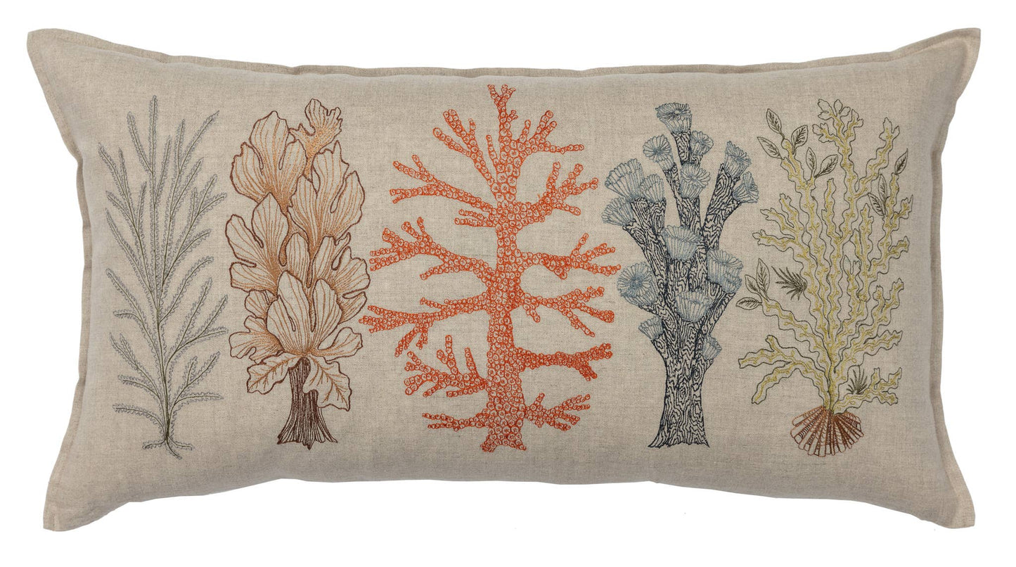 Coral Studies Pillow: With Insert - Edwina Alexis