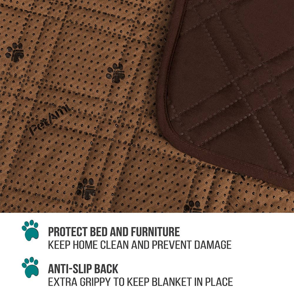 Waterproof Pet Furniture Cover Couch Protector: Charcoal / 68" x 82" - Edwina Alexis