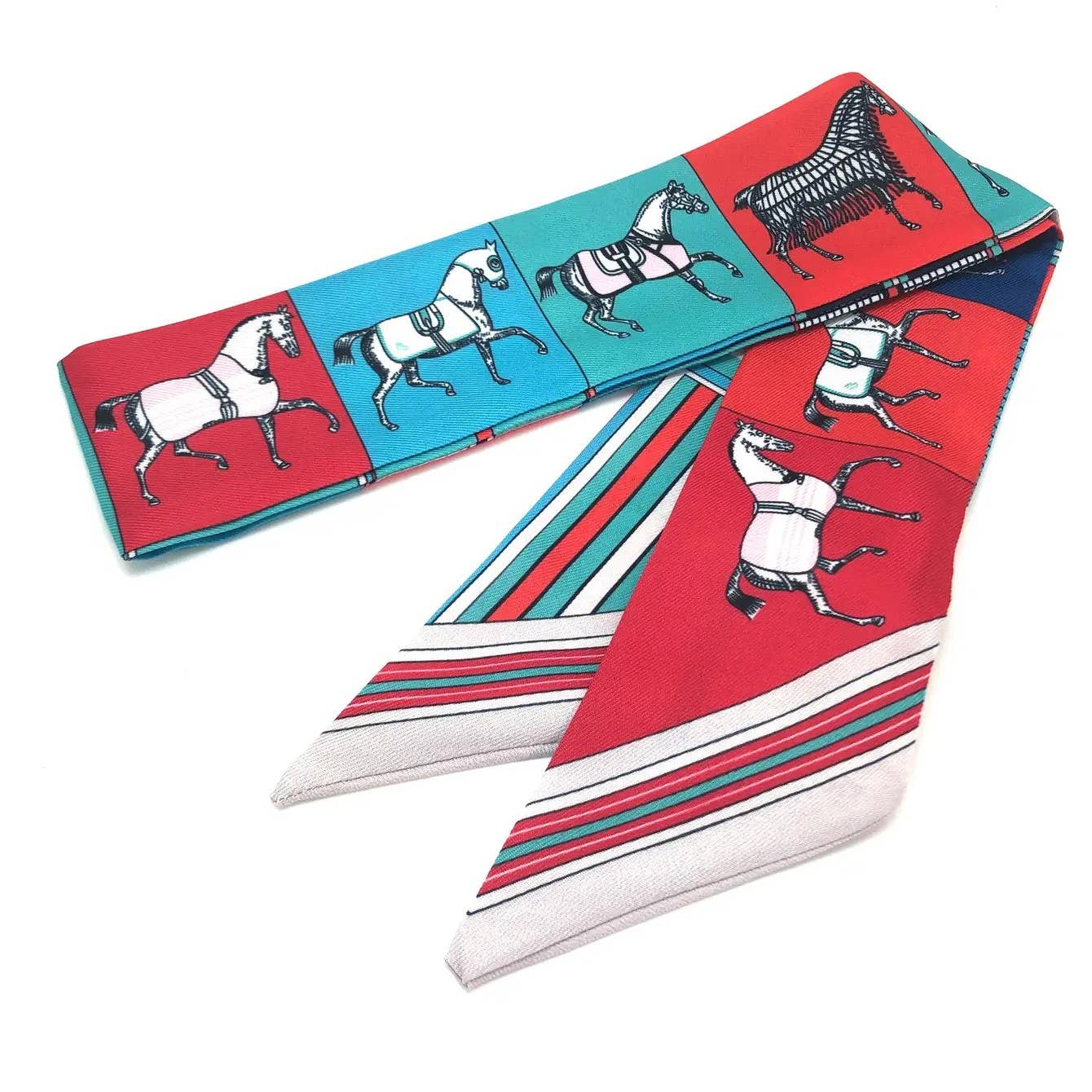 Horse of a Different Color Scarf Collection: Pink Lemonade - Edwina Alexis