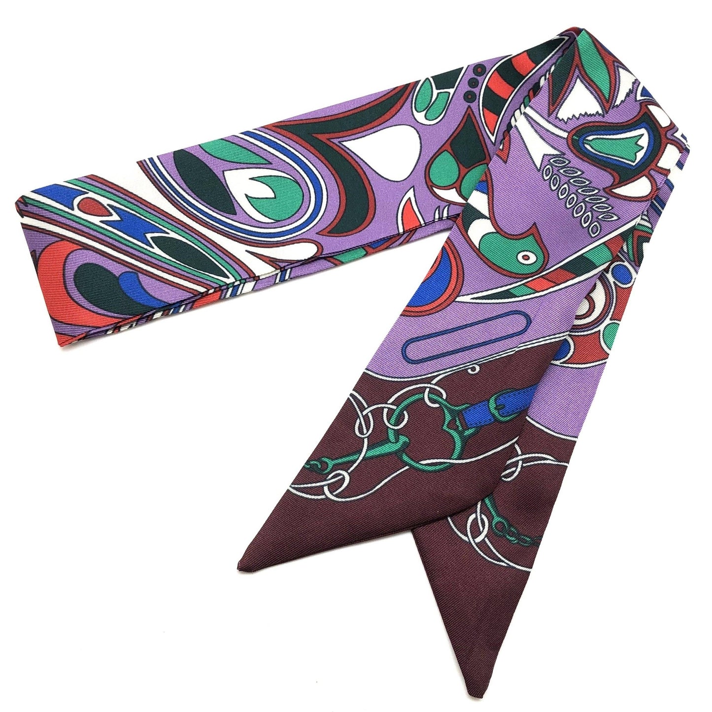 Psychadelic Peacock Scarf Collection: Pink - Edwina Alexis