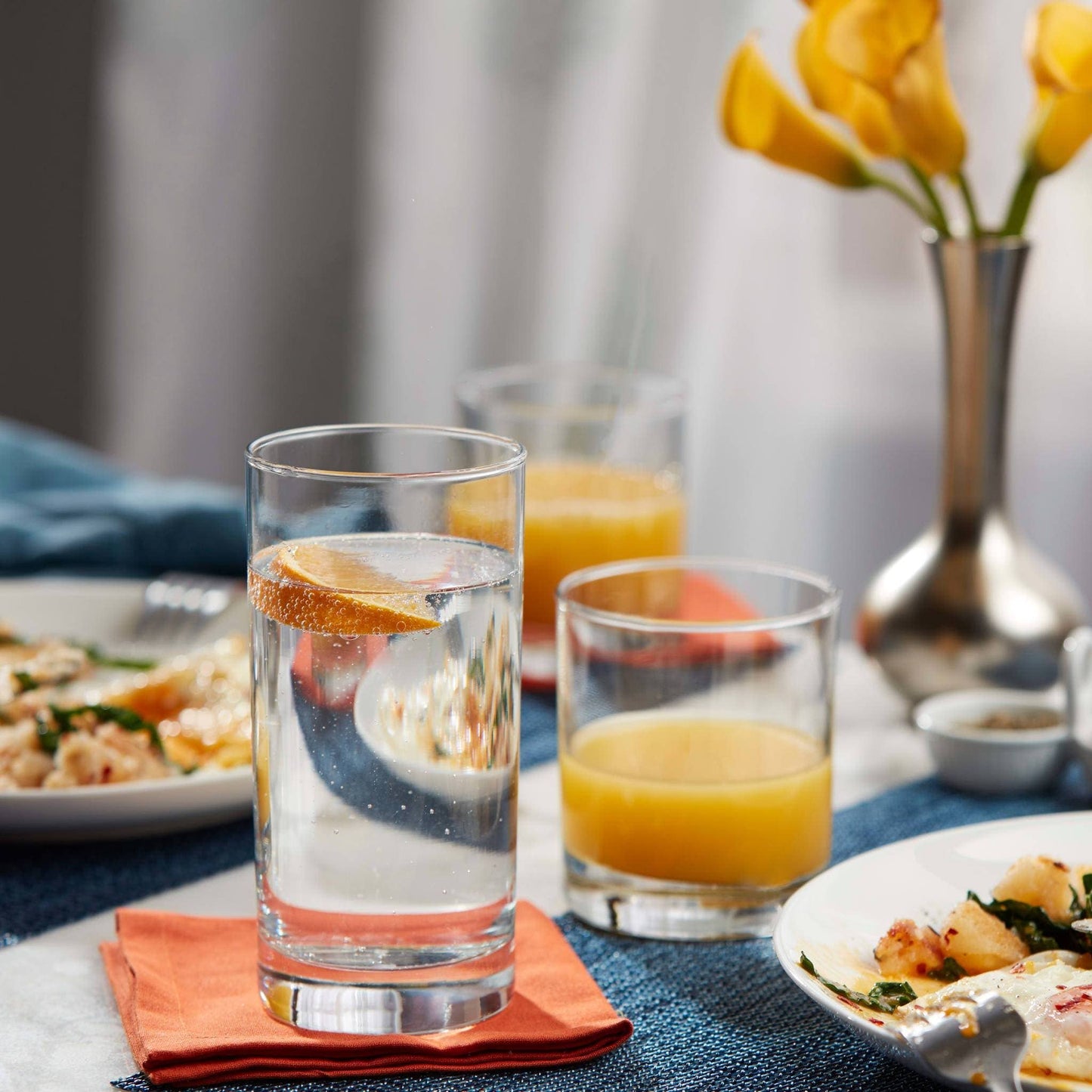 Libbey Province Tumbler and Rocks Glass Set: 16-Piece Set - Edwina Alexis