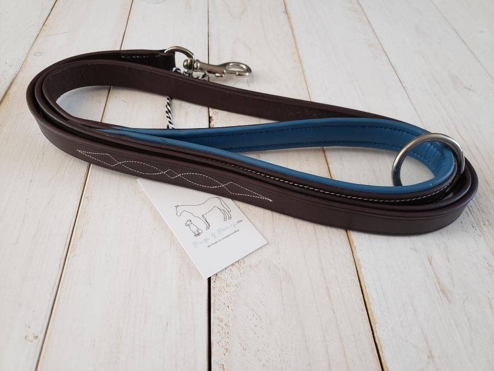 The Derby Leash: Havana With Navy - Edwina Alexis