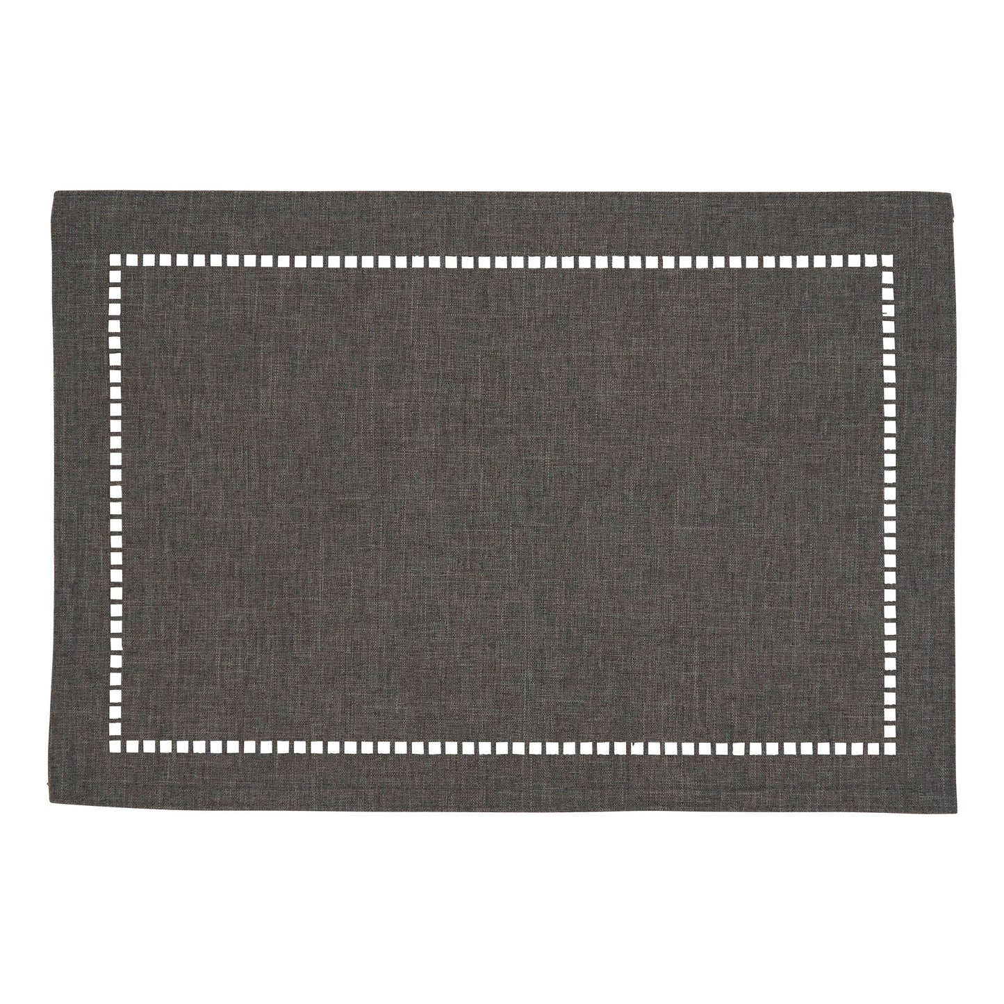 Laser-Cut Hemstitch Placemat: Navy Blue / 13"x19" - Edwina Alexis