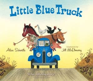 Little Blue Truck Board Book: Alice Schertle - Edwina Alexis