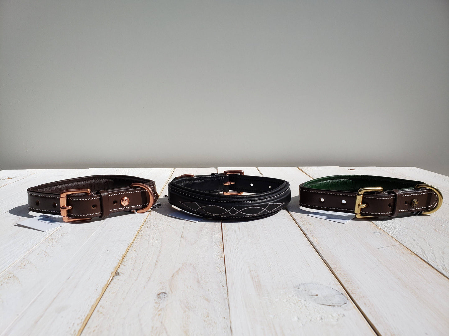 The Belmont Collar: 20 Inches / Hunter - Edwina Alexis