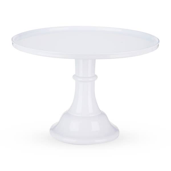 11.5" Collapsable Melamine Cake Stand - White - Edwina Alexis