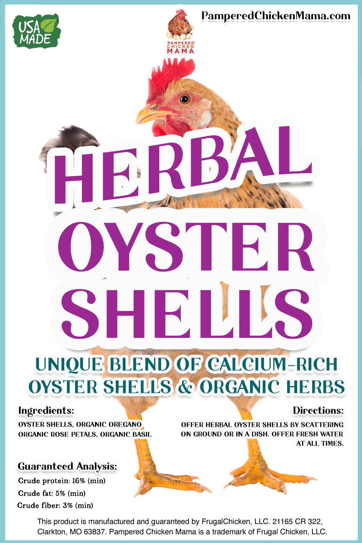 Herbal Oyster Shells (3 pounds) - Edwina Alexis