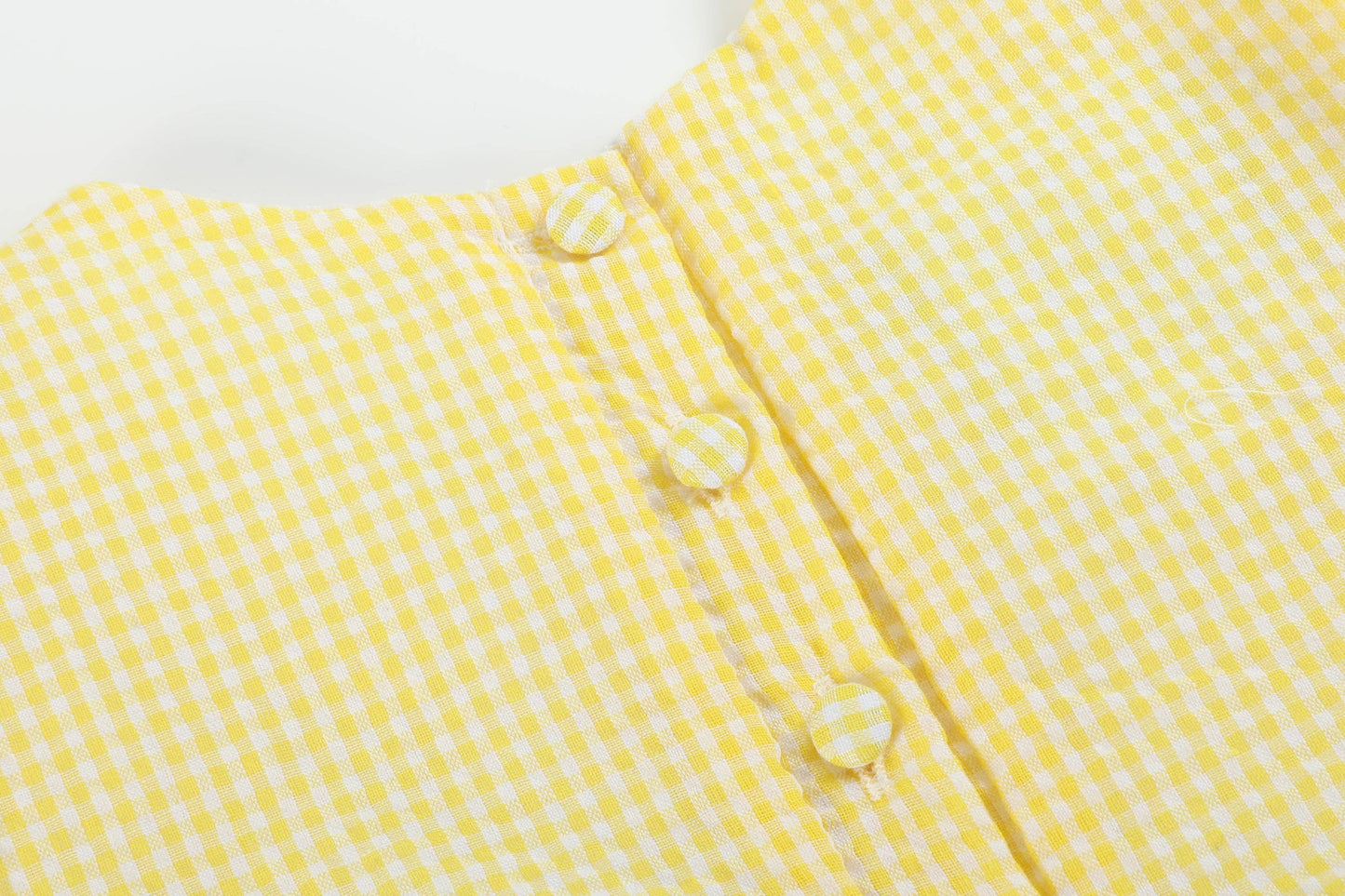 Yellow Lemon Dress and Panty Cover Set: 12-18M