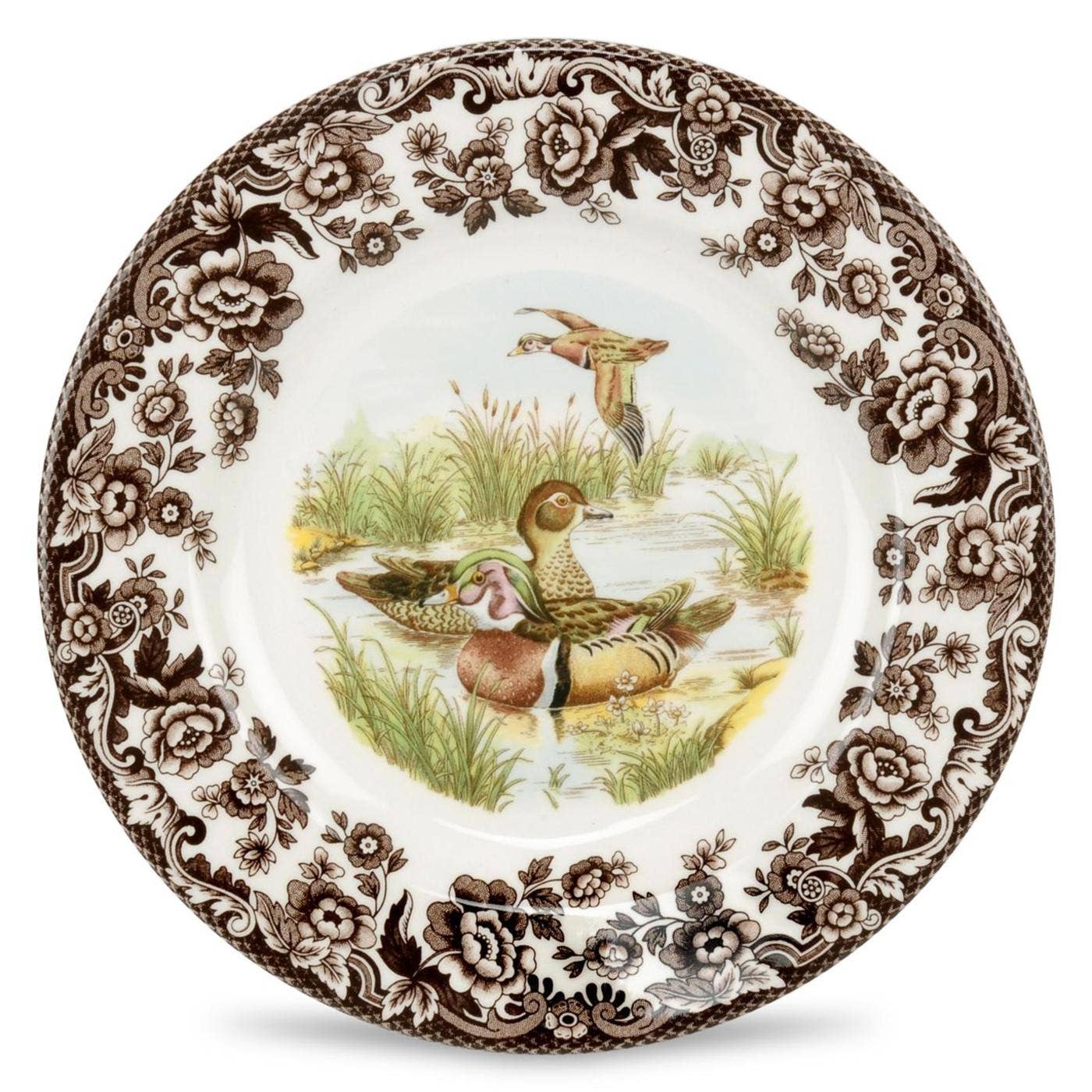 Spode Woodland Dinner Plate 10.5 inch (Wood Duck) - Edwina Alexis