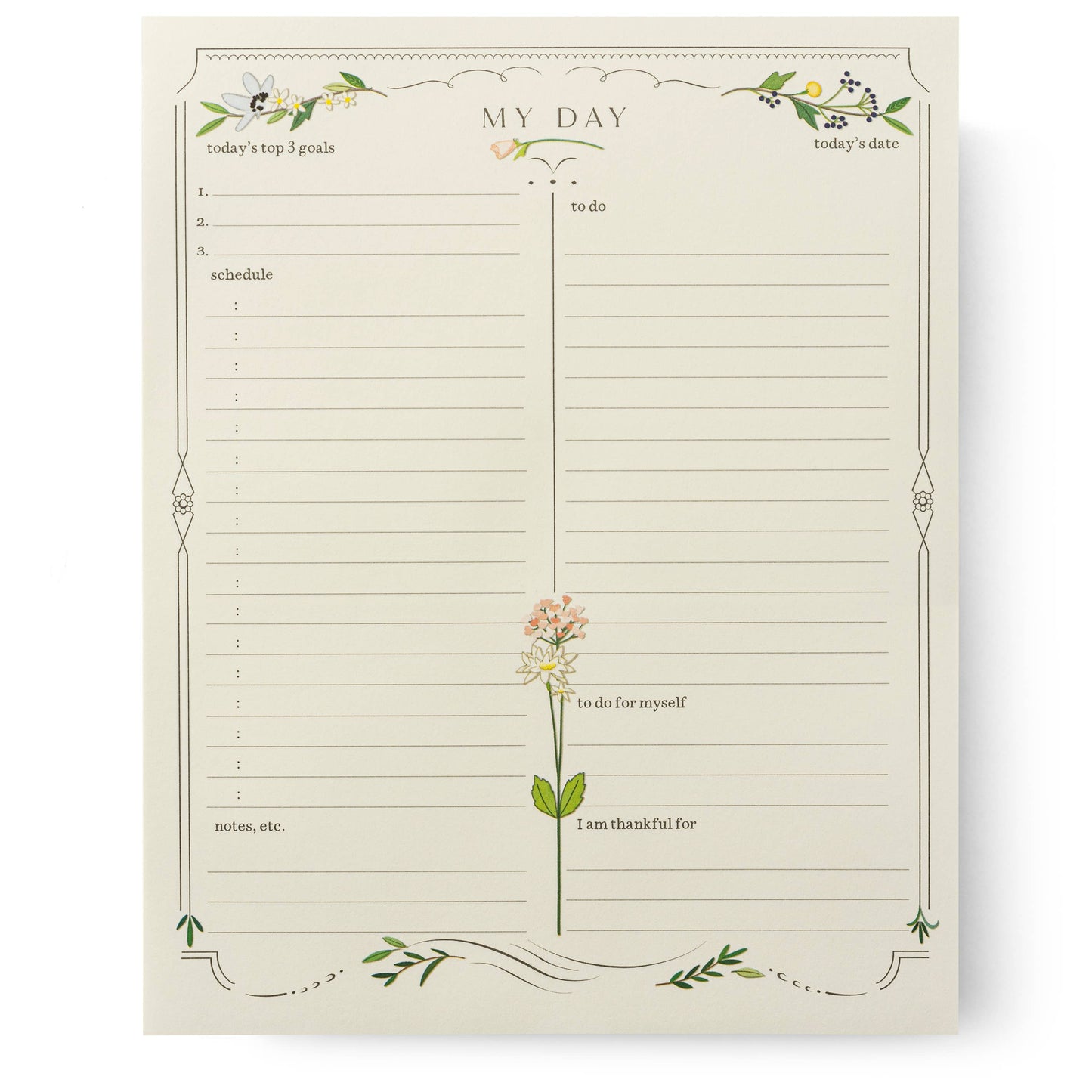 The Daily Agenda Pad