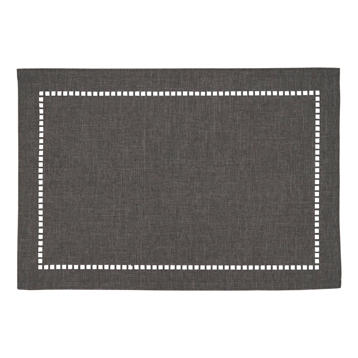Laser-Cut Hemstitch Placemat: Navy Blue / 13"x19" - Edwina Alexis