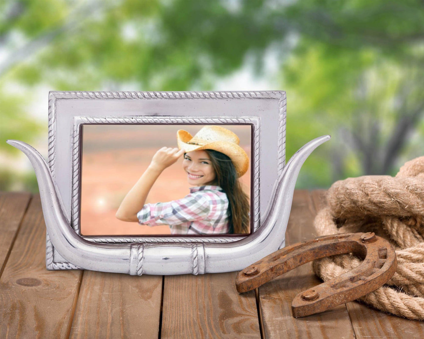 Longhorn Photo Frame - Edwina Alexis