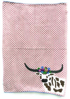 Dish Towel Big Longhorn 19X27 - Edwina Alexis