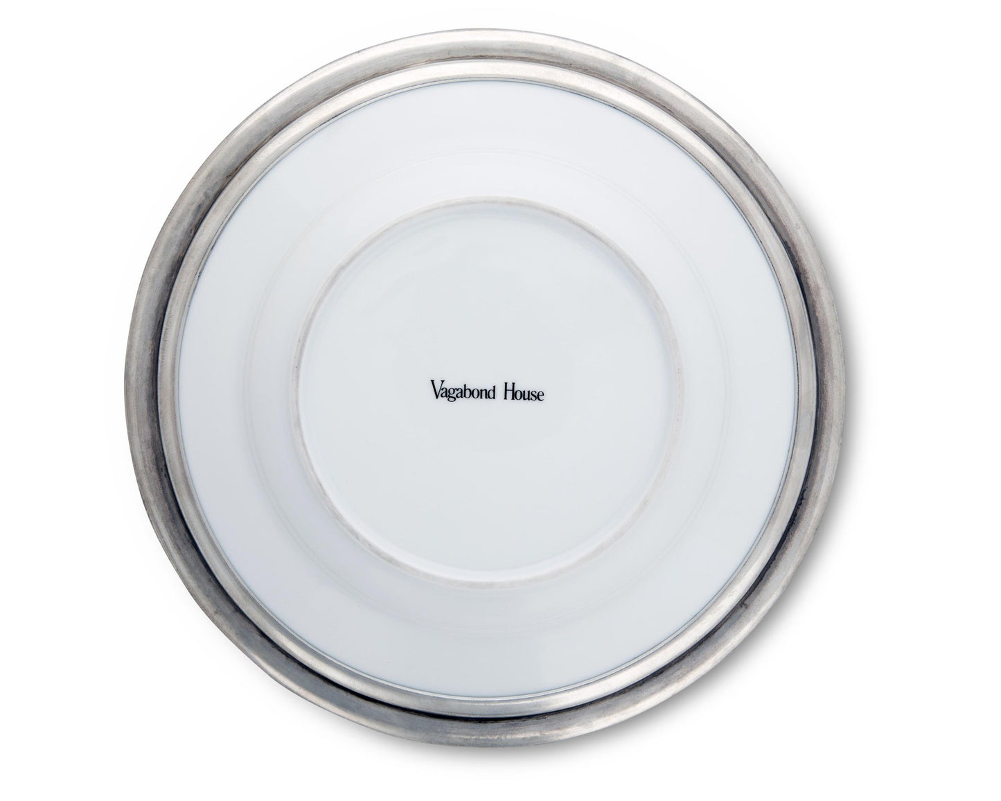 Classic Pewter Rim Soup Bowl - Edwina Alexis