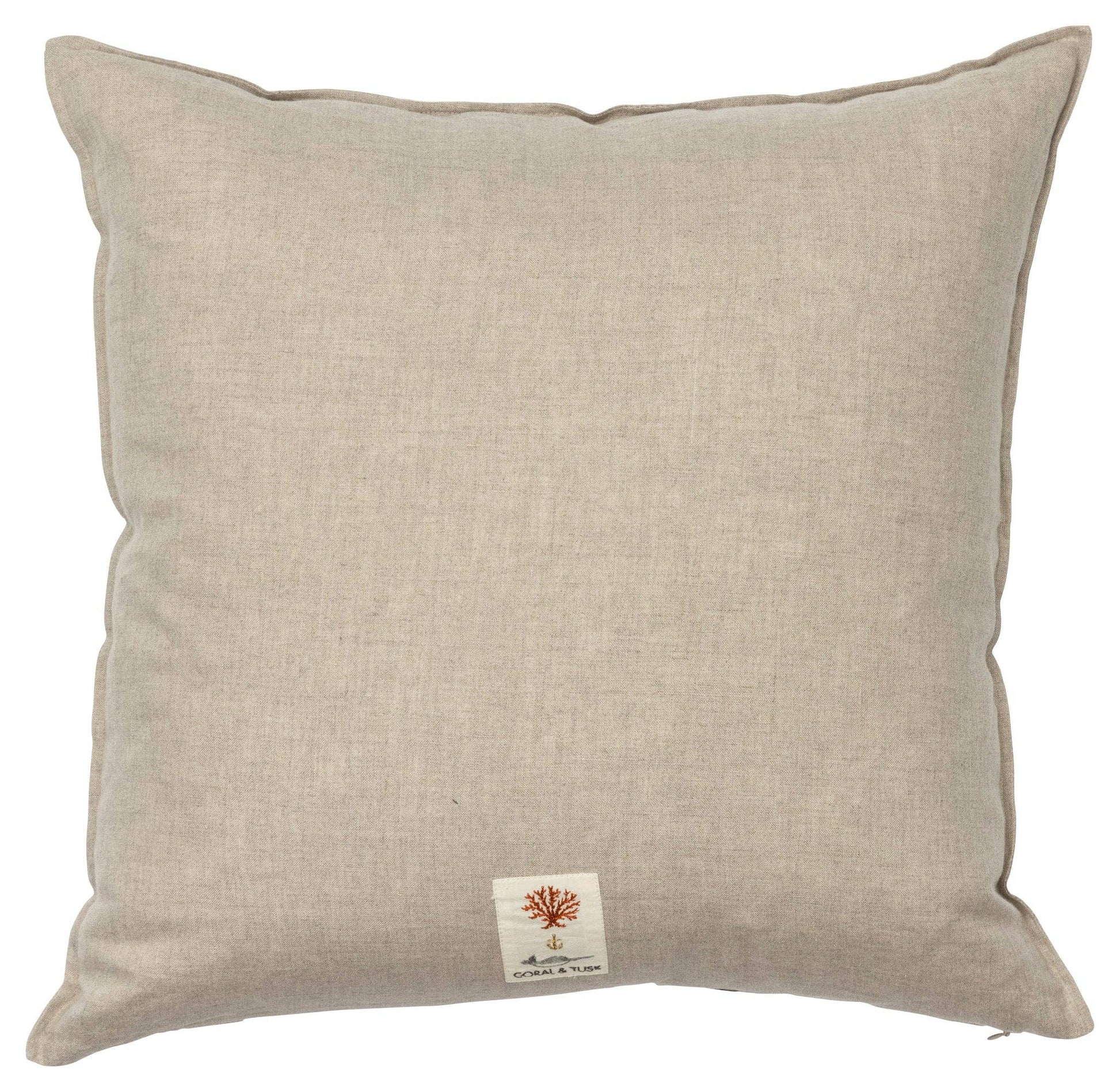 Plumes Fan Pillow: Pillow Cover with Insert - Edwina Alexis