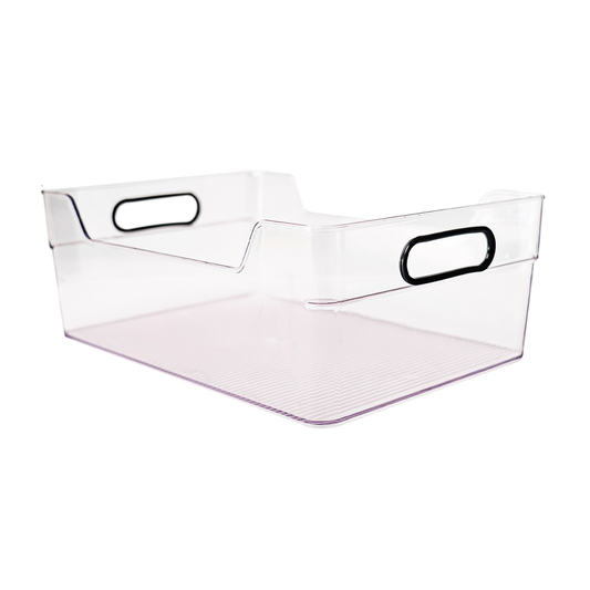 Basically Everything Clear Storage Bin – Large: Large