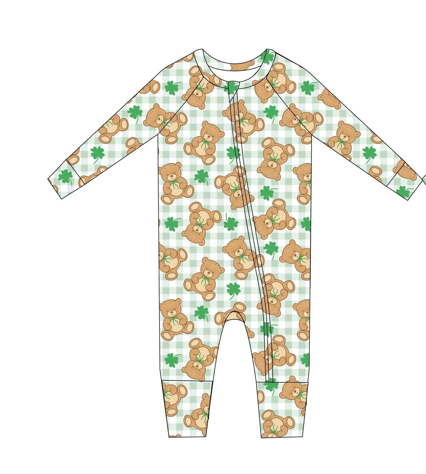 TEDDY O'LUCK DREAM ROMPER: 3-6M
