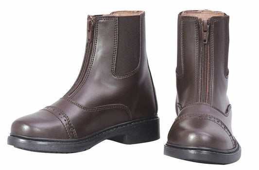 TuffRider Children's Starter Front Zip Paddock Boots
