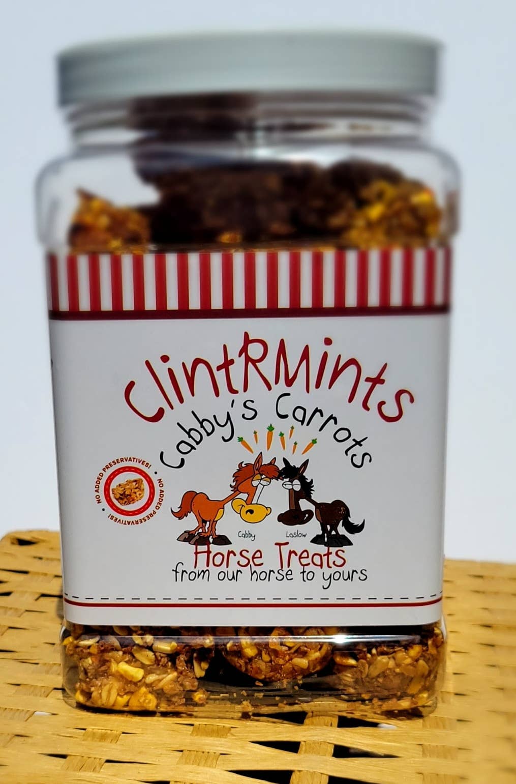 ClintRMint Horse Treats Cabby's Carrots Flavor : Small Bag