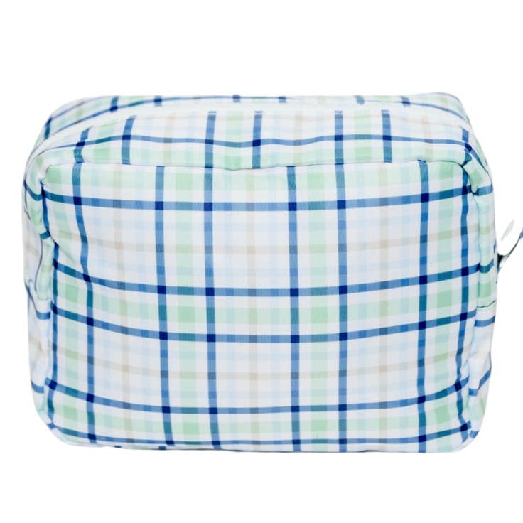 Nylon Everything Bag: Khaki Gingham