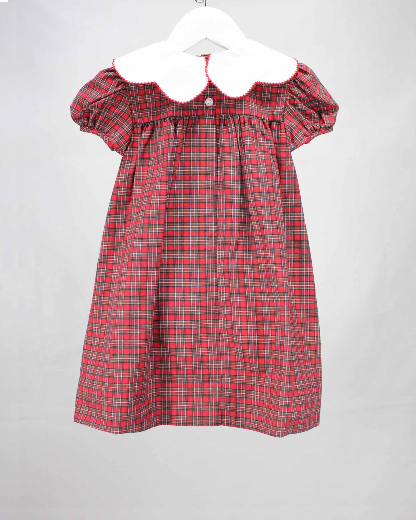 Christmas Cheer Tartan Natalie Dress: 2T