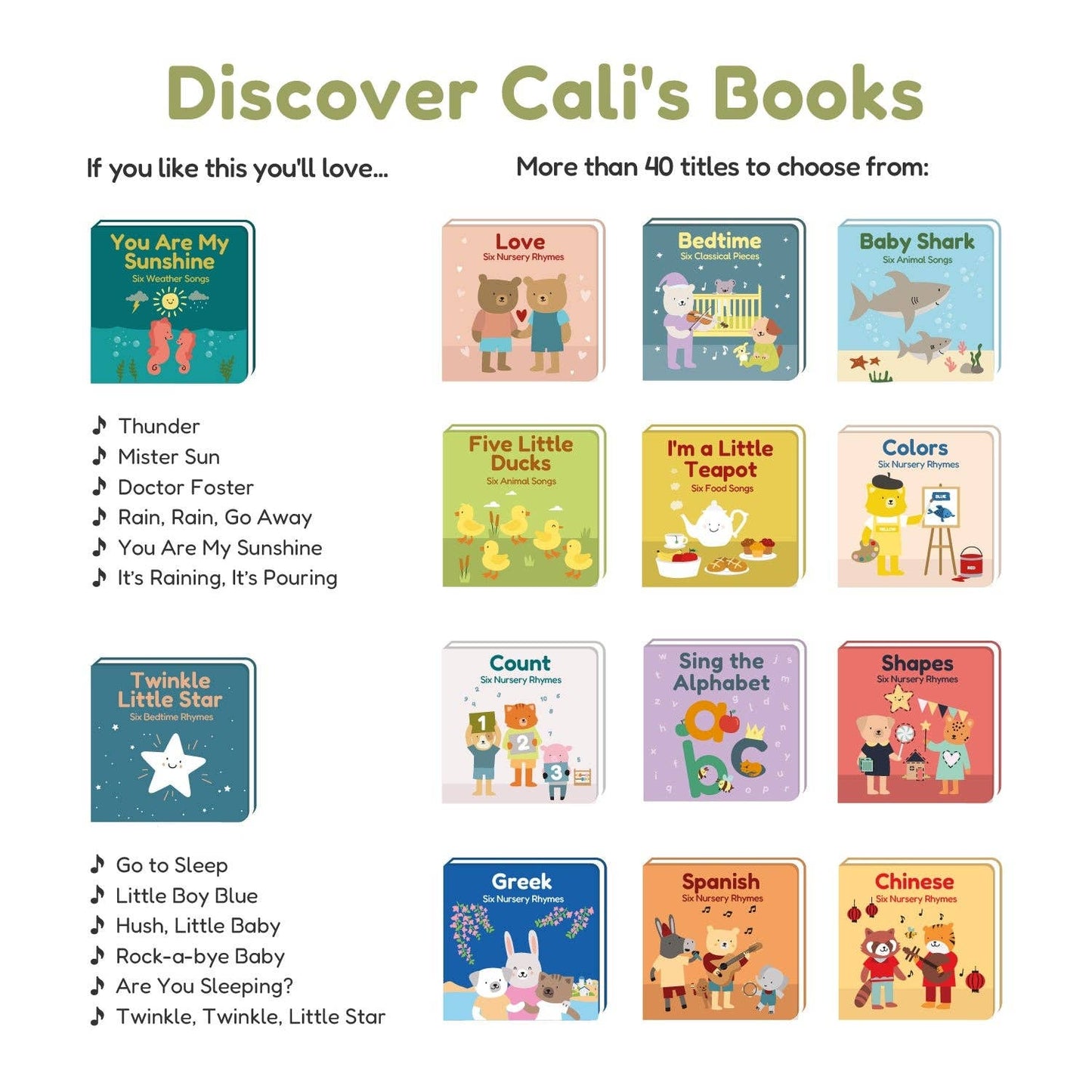 Cali's Books Patty Cake Nursery Rhymes - Edwina Alexis