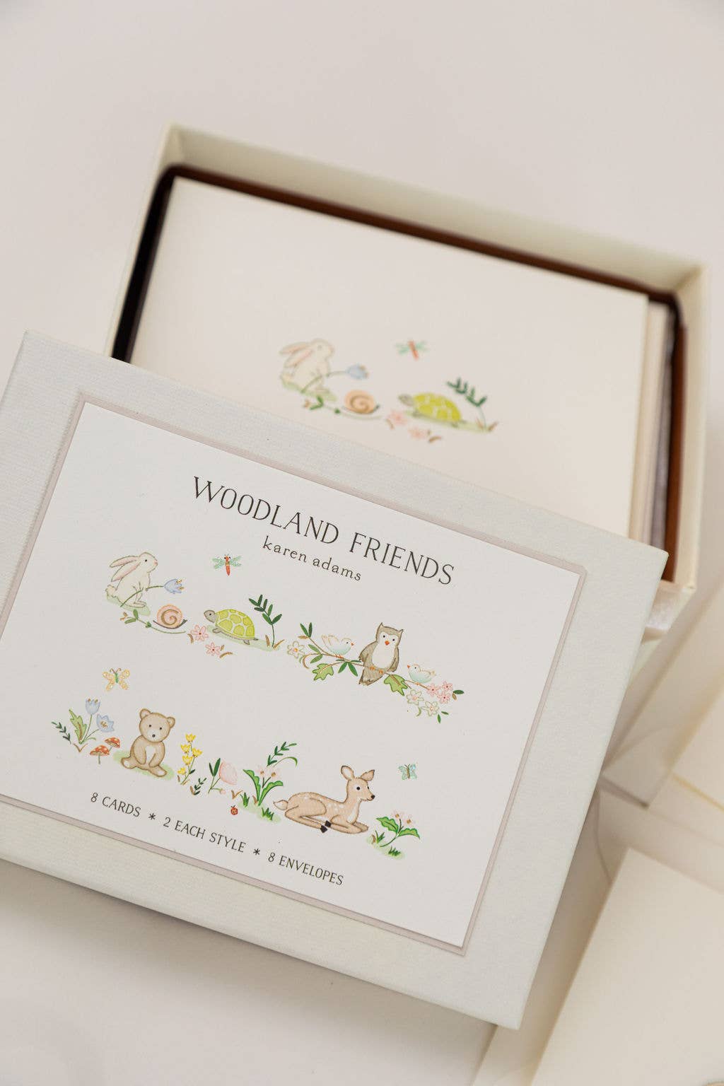 Woodland Friends Note Card Box
