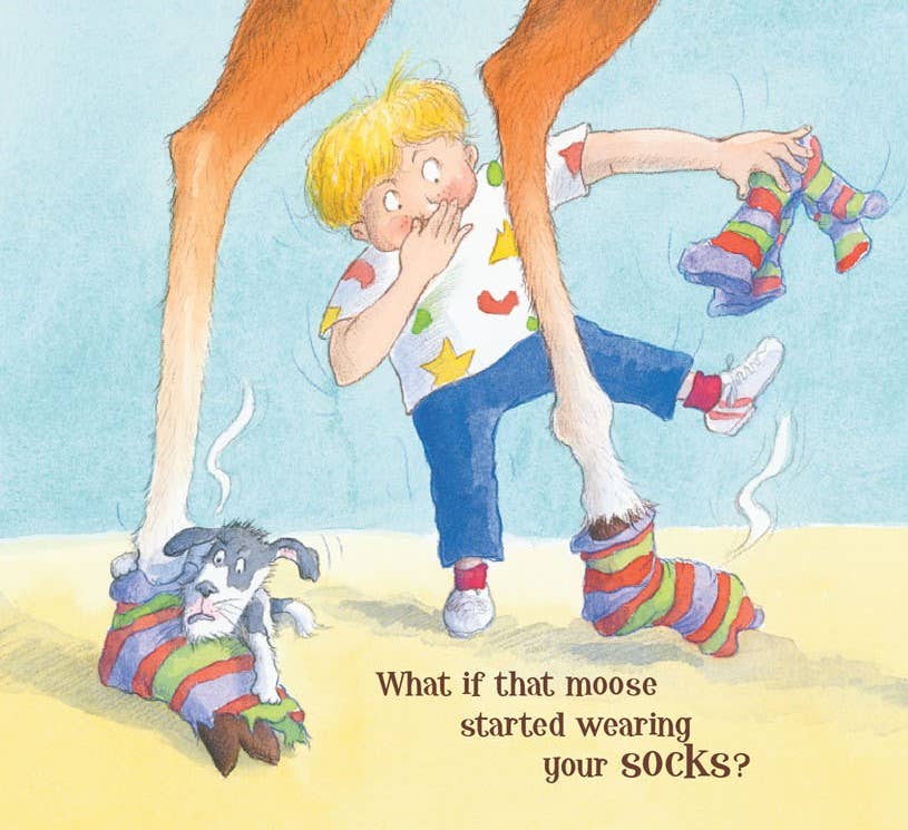 Moose on the Loose Picture Book