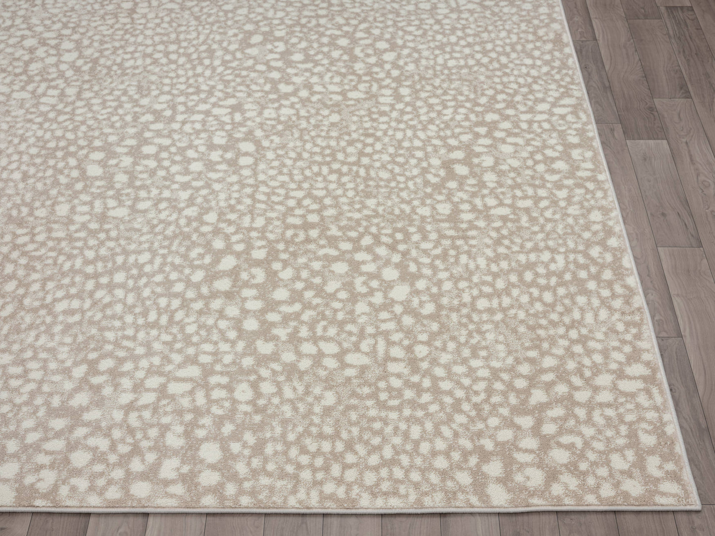 Abani Arto Contemporary Cheetah Print Area Rug: 6' x 9'