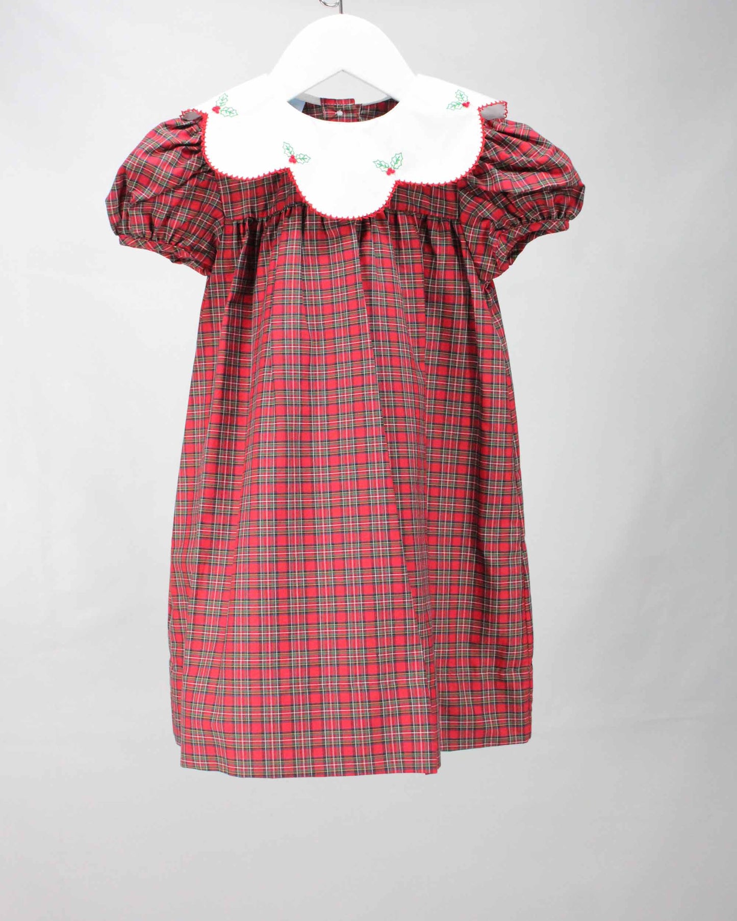 Christmas Cheer Tartan Natalie Dress: 2T